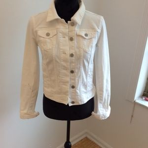 White Denim Jacket